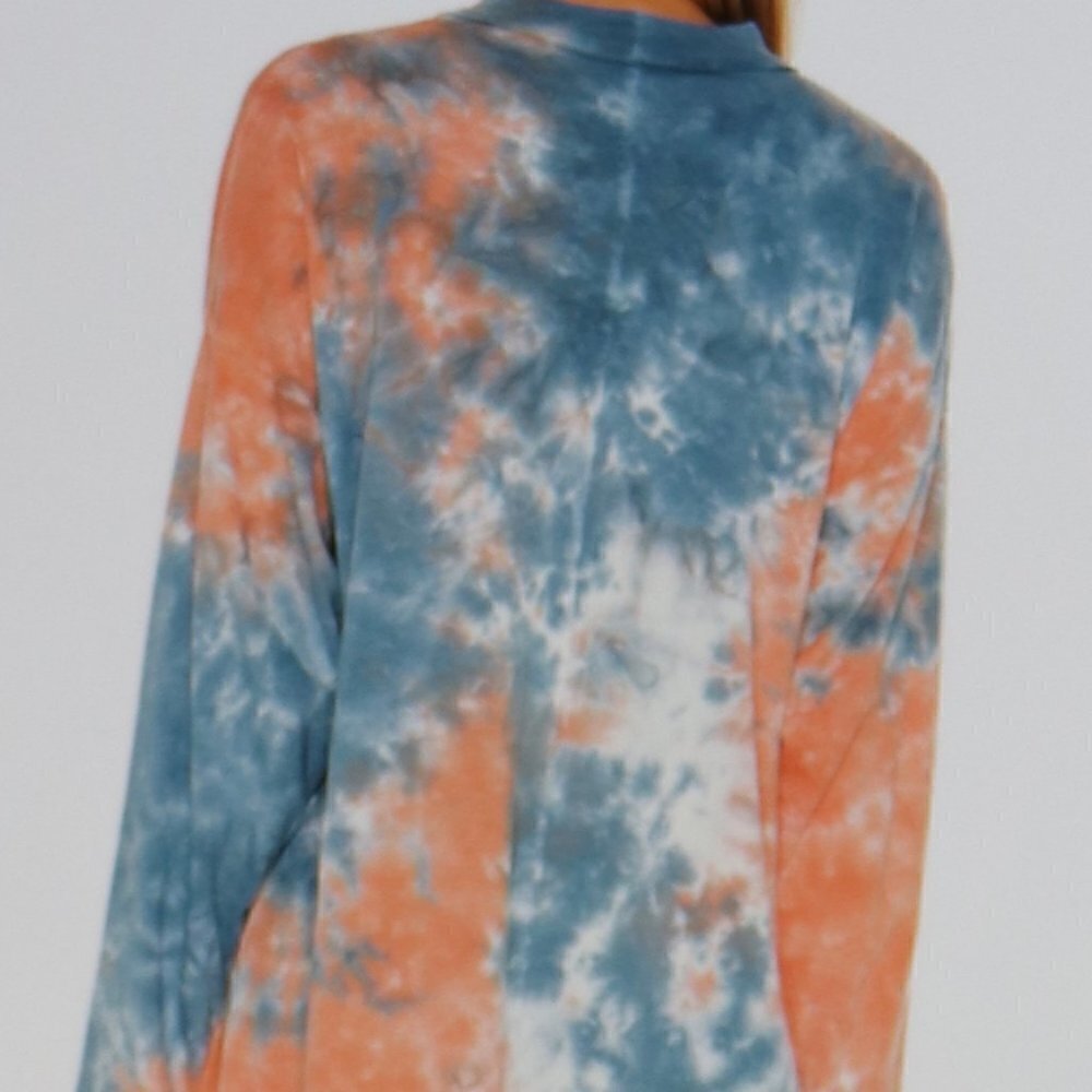 Free People Be Free Tie Dye Tee Size M - Picture 3 of 6